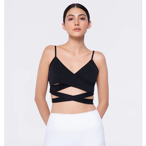 WERK Reverence Bra Top – Black – YL (Youth Large)